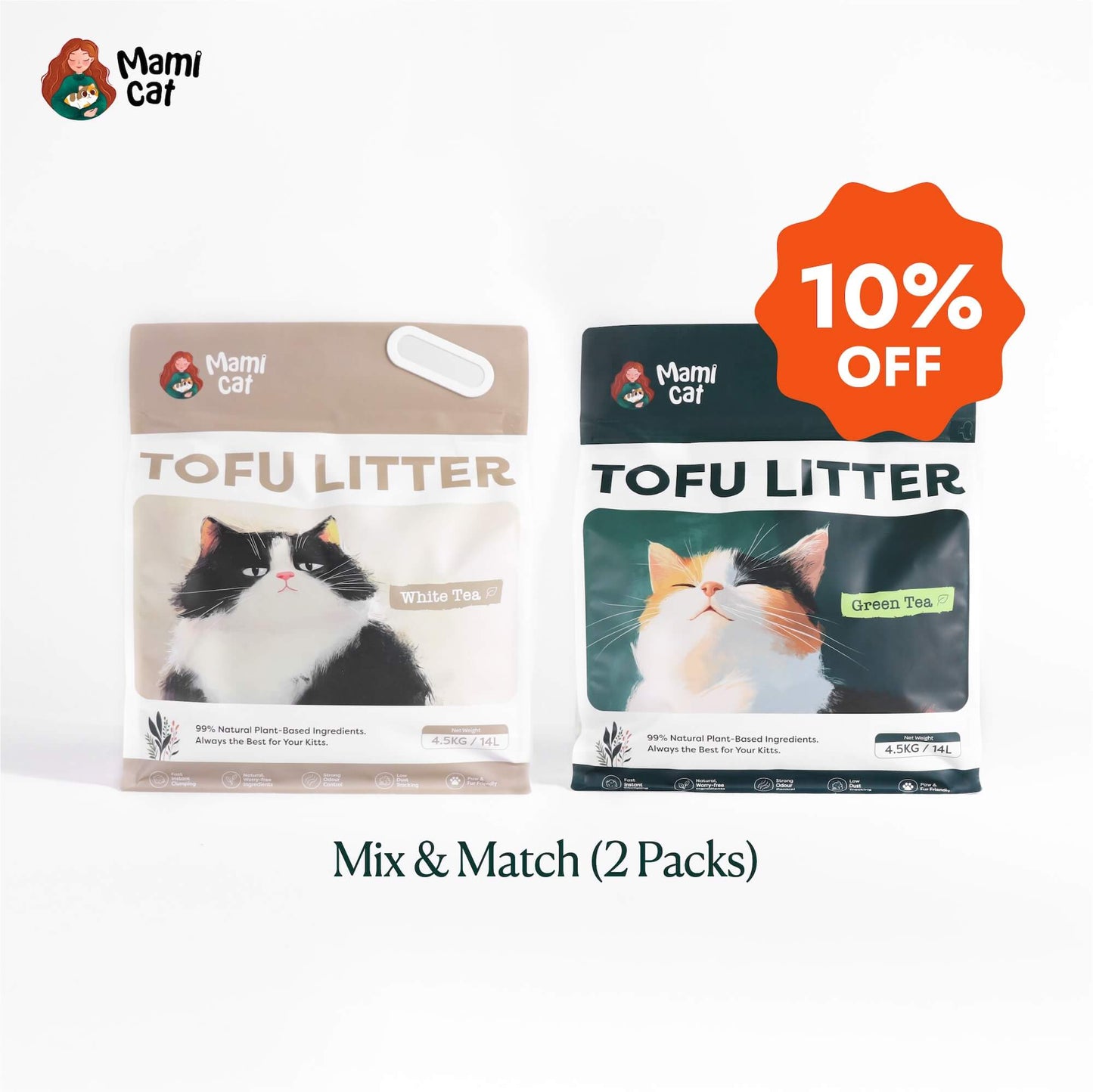 Mami Cat Tofu Litter 4.5 KG