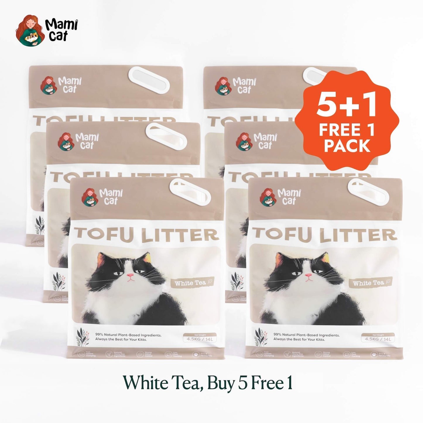 Mami Cat Tofu Litter 4.5 KG