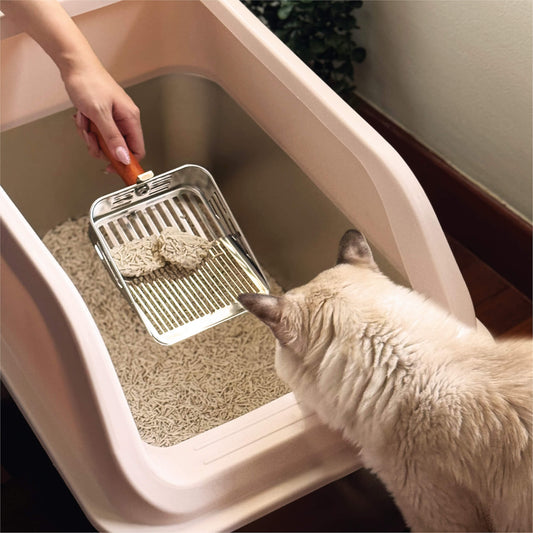 Stainless Steel Cat Litter Scoop