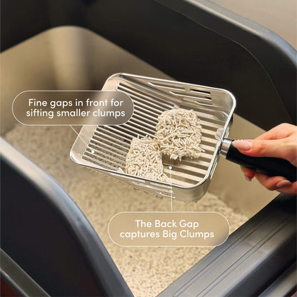 Stainless Steel Cat Litter Scoop