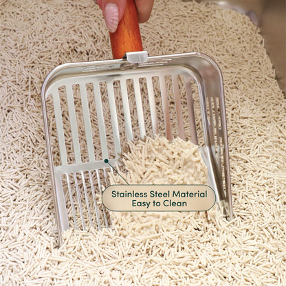 Stainless Steel Cat Litter Scoop